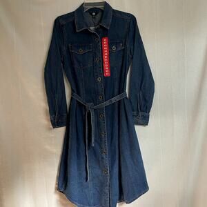 FRYE NWT Denim Dress XS
